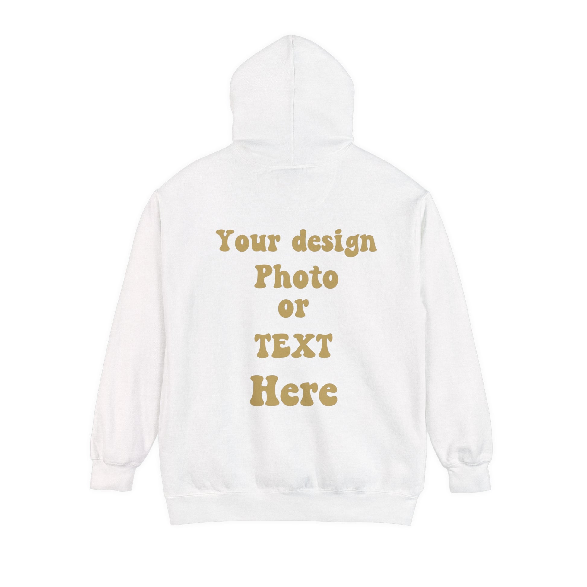 Luxury Hoodie - Personalize with Your Design, Photo, or Text | Greatest Comfort Hoodie   