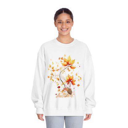 Autumn Queen Sweatshirt | Fall Fashion Sweatshirt White S 