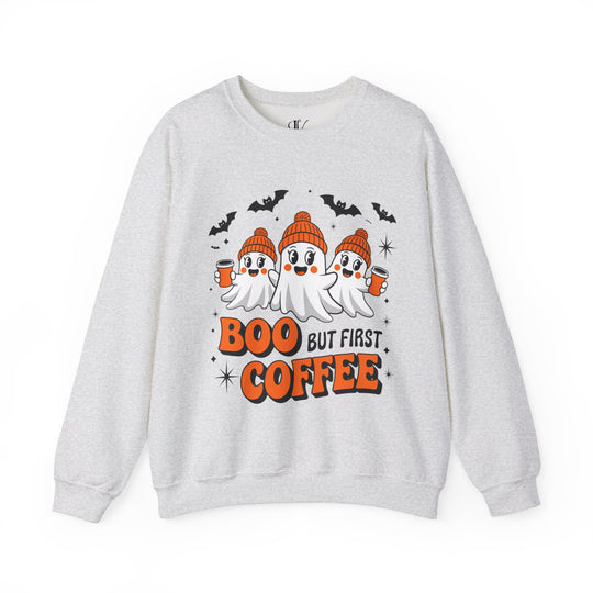 Cute Ghosts "Boo but First Coffee" Sweatshirt