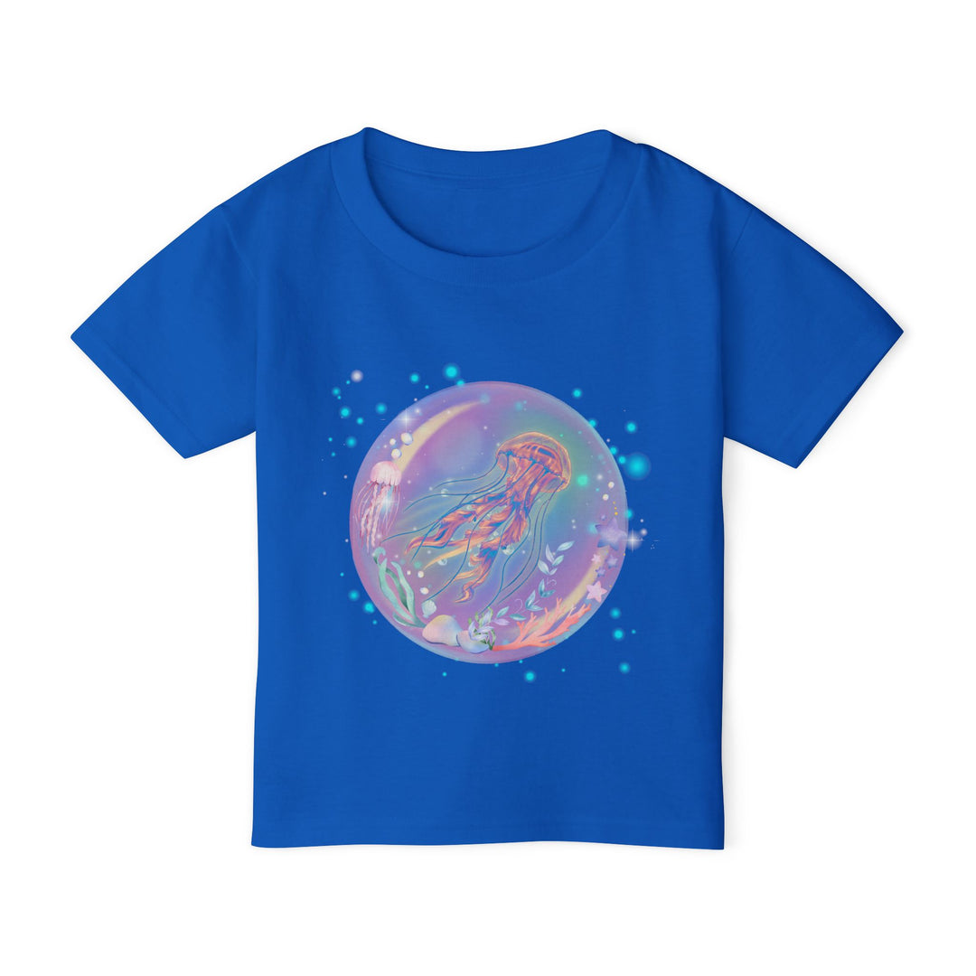 Toddler T-shirt Ethereal Jellyfish in Space Kids clothes Printify Royal 2T