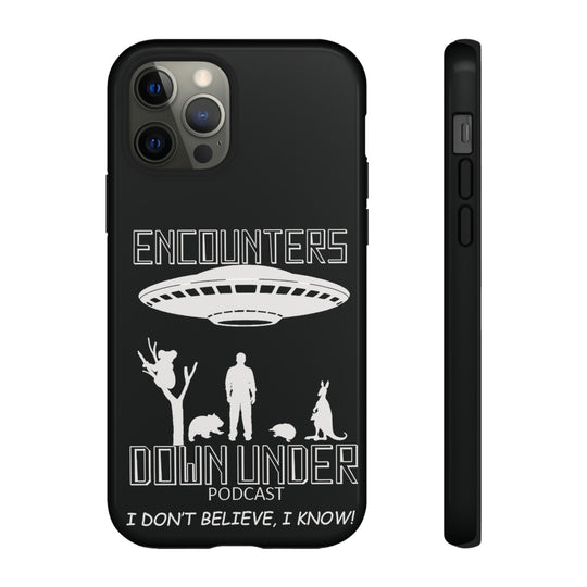 Encounters Down Under Podcast Tough Cases - Protect Your Tech Phone Case iPhone 12 Pro Glossy 