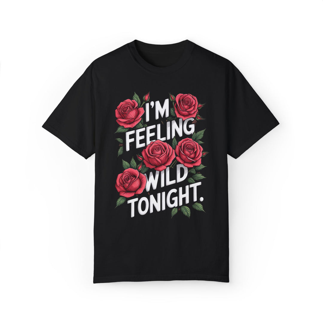 Wild Tonight T-Shirt T-Shirt Printify Black S