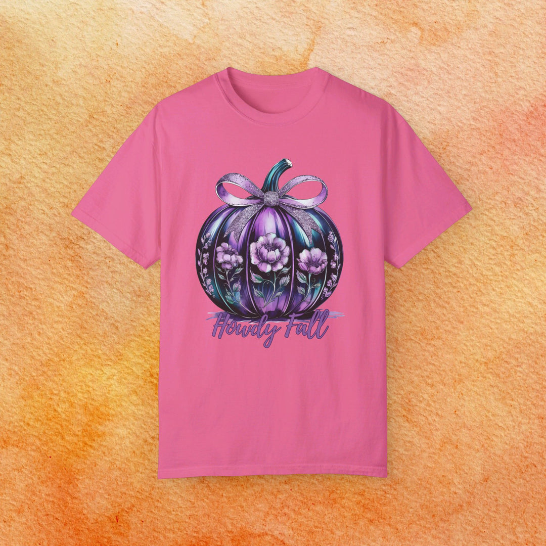 Howdy Fall: Coquette Pumpkin T-Shirt