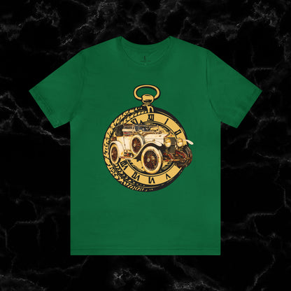Ride in Style: Vintage Car Enthusiast T-Shirt with Classic Wheels and Timeless Appeal T-Shirt Kelly S 
