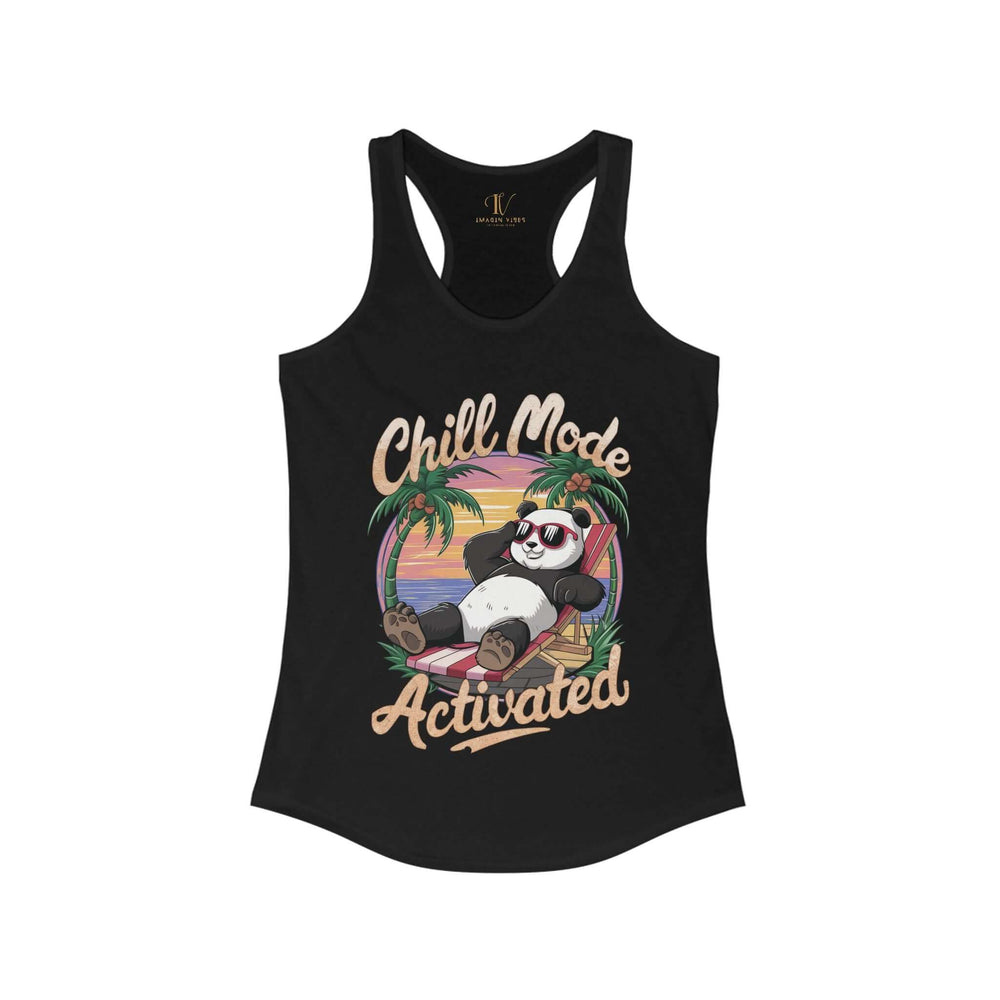 Racerback Tank Chill Panda