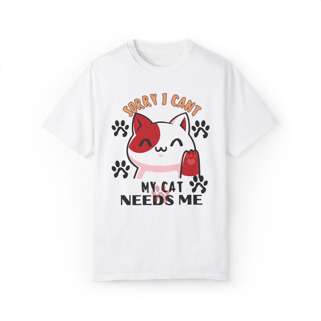 Cat Lover T-shirt - Playful & Cute T-Shirt Printify White S