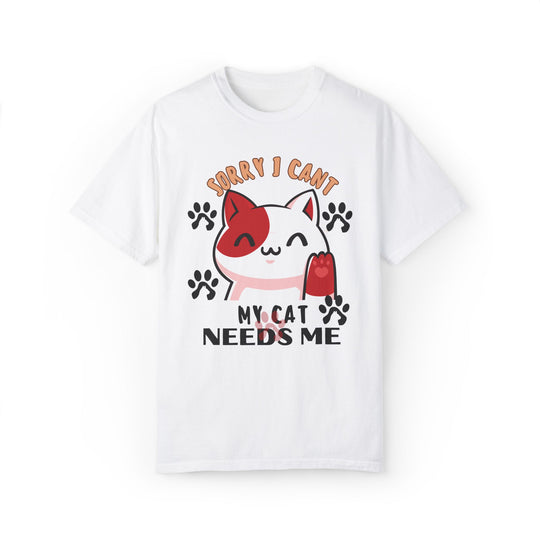 Cat Lover T-shirt - Playful & Cute T-Shirt Printify White S