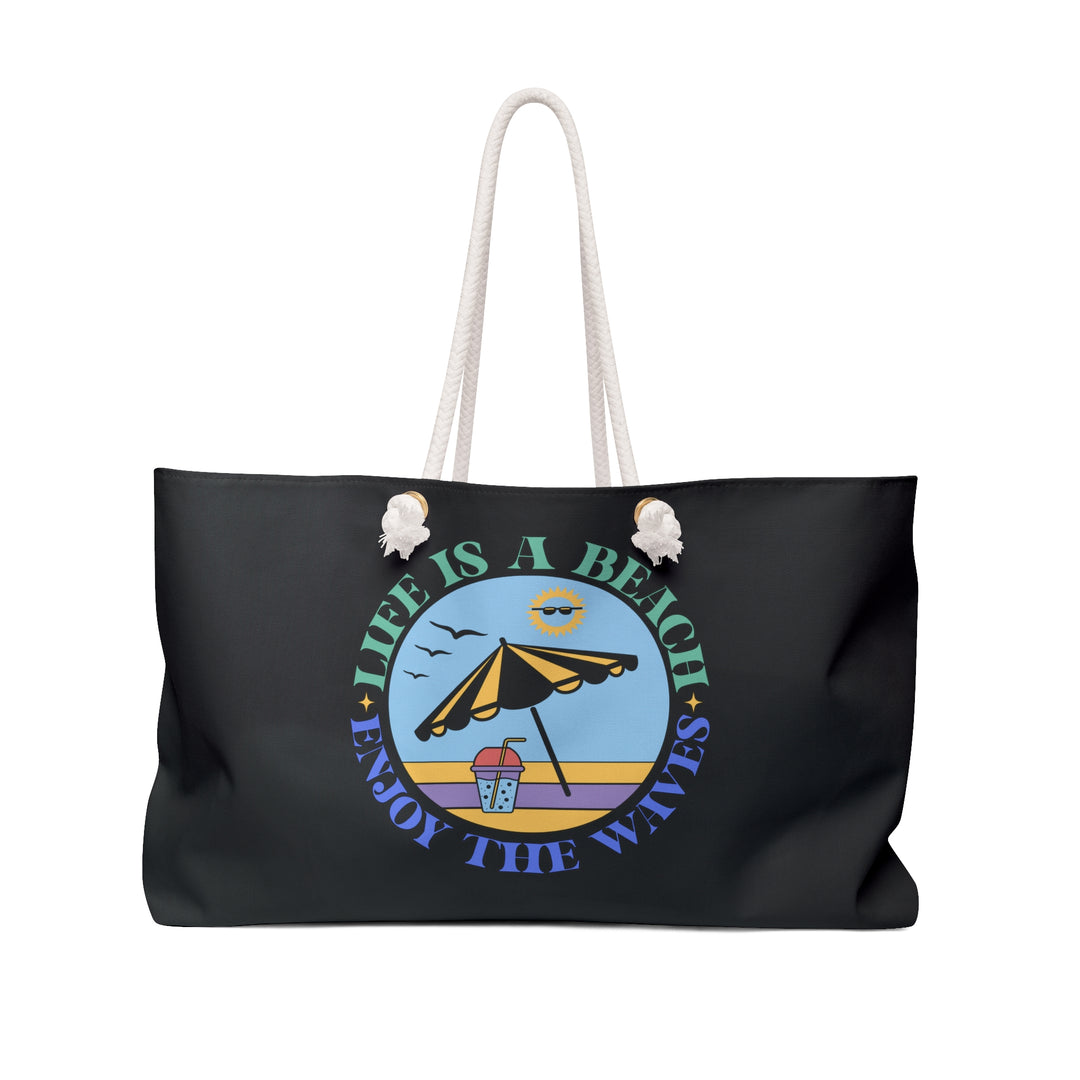 Tote Bag Playful and Summery Retro-Inspired Beach Bags Printify