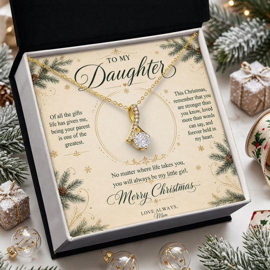 To My Daughter – Christmas Alluring Beauty Necklace