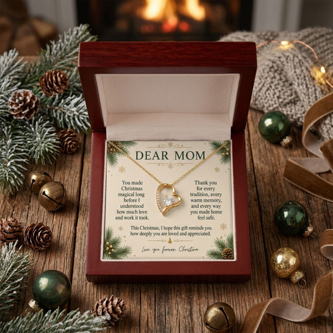 Dear Mom – Christmas Forever Love Necklace