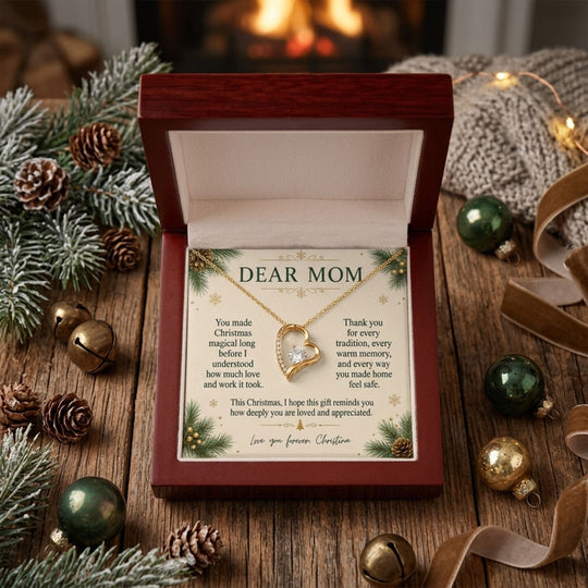 Dear Mom – Christmas Forever Love Necklace