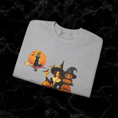Somebody's Witchy Auntie Sweatshirt - Cool Aunt Shirt for Halloween Sweatshirt   