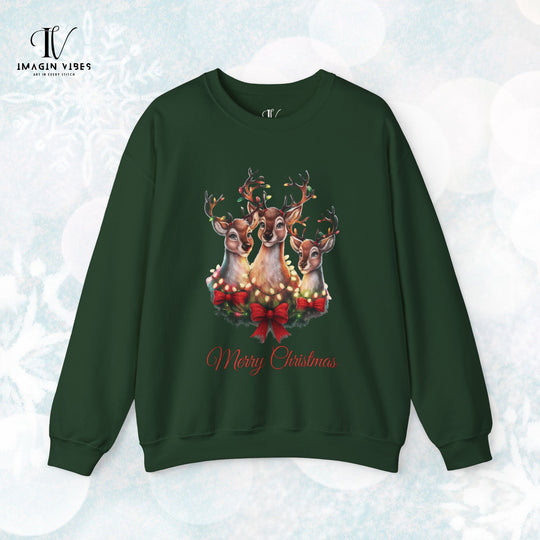 Merry Christmas Reindeers Sweatshirt