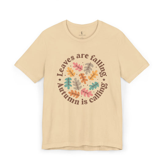 Leaves Are Falling: Autumn Boho T-Shirt