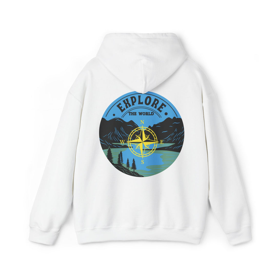 "Explore the World" Adventure Hoodie Hoodie Printify