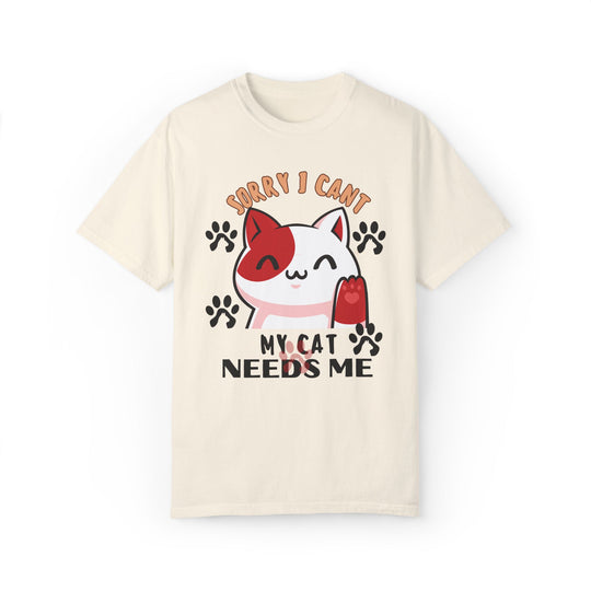 Cat Lover T-shirt - Playful & Cute T-Shirt Printify Ivory S