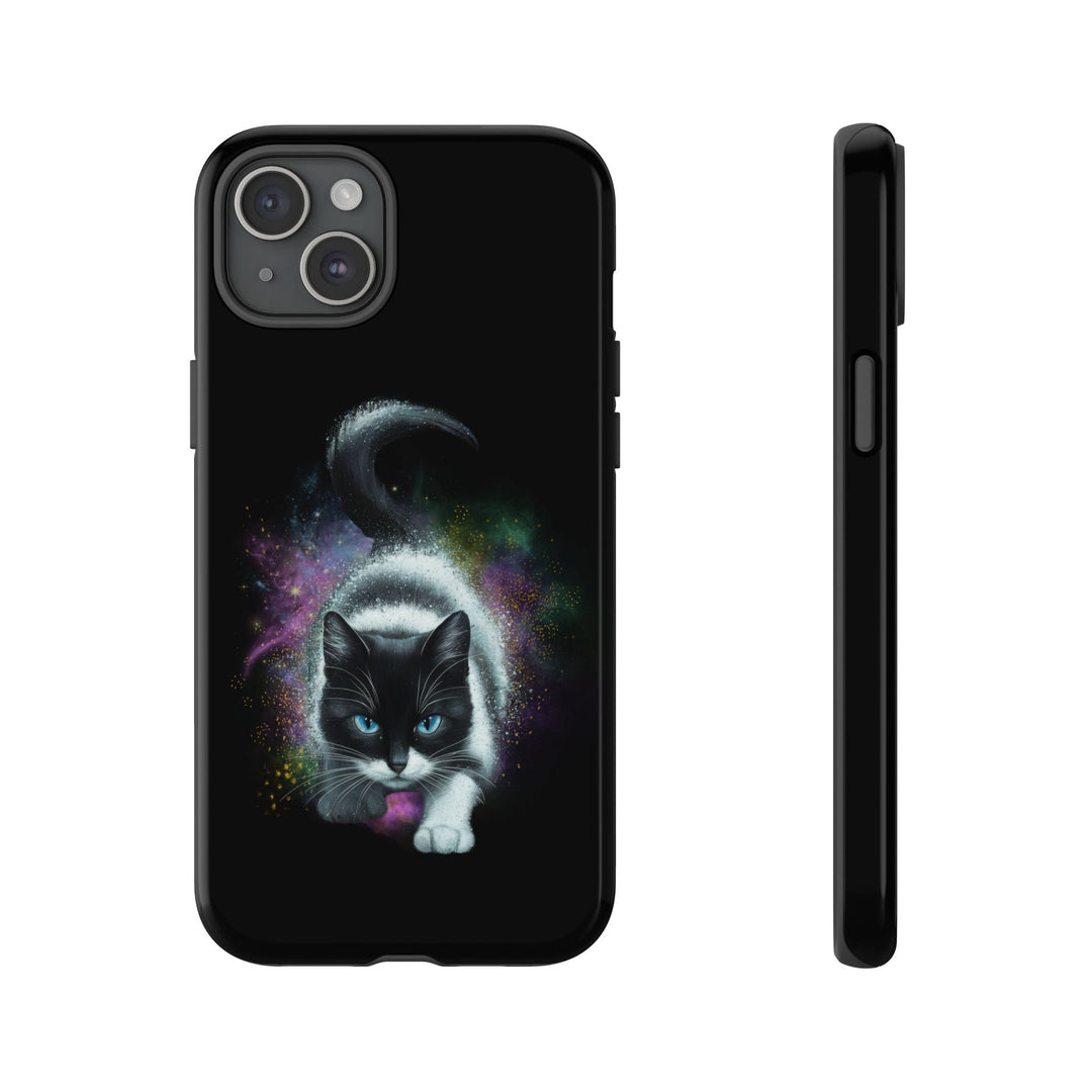 Cosmic Cat Tough Case Phone Case Printify iPhone 15 Plus Glossy