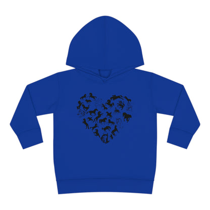 Horse Heart Hoodie | Horse Lover Tee - Horses Heart Toddler - Horse Lover Gift - Horse Toddler Shirt - Equestrian Tee - Gift for Horse Owner Kids clothes Royal 2T 