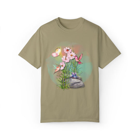 Spring Nature-Inspired Watercolor T-shirt