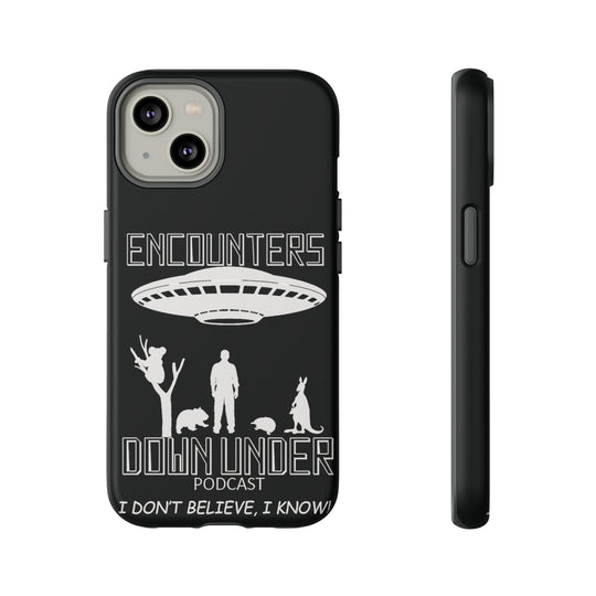 Encounters Down Under Podcast Tough Cases - Protect Your Tech Phone Case iPhone 14 Matte 