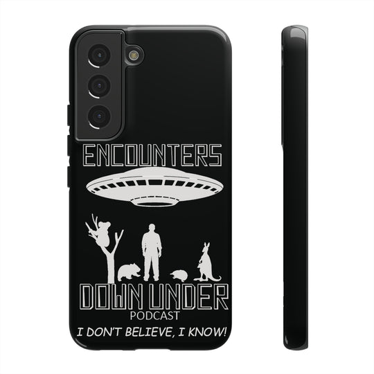 Encounters Down Under Podcast Tough Cases - Protect Your Tech Phone Case Samsung Galaxy S22 Glossy 