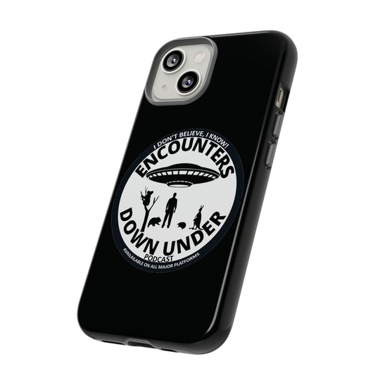 Encounters Down Under Podcast Tough Cases - Protect Your Tech with Podcast Swag Phone Case   