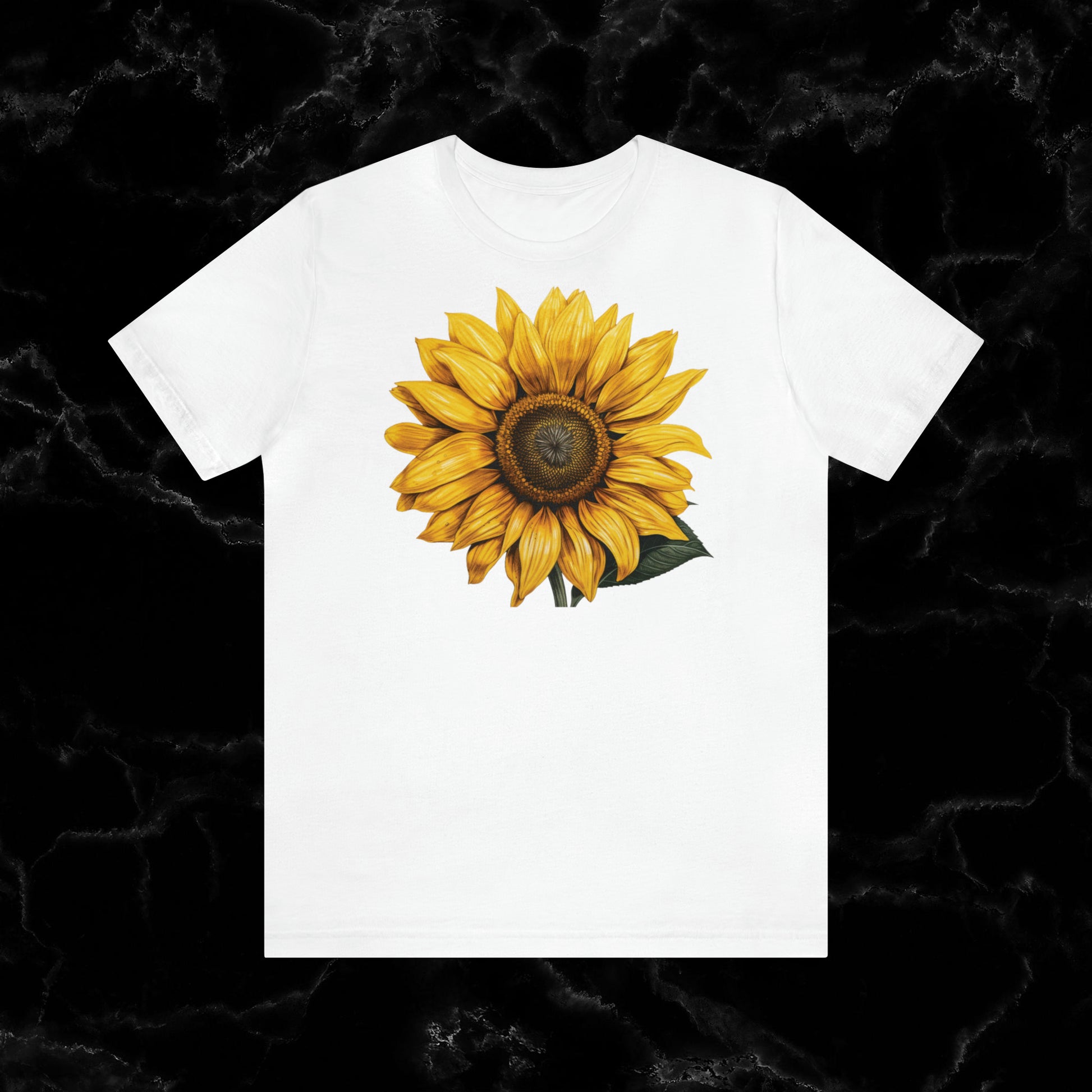 Sunflower Shirt Collection - Floral Tee, Garden Shirt, and Women's Fall Fashion Staples T-Shirt White S 