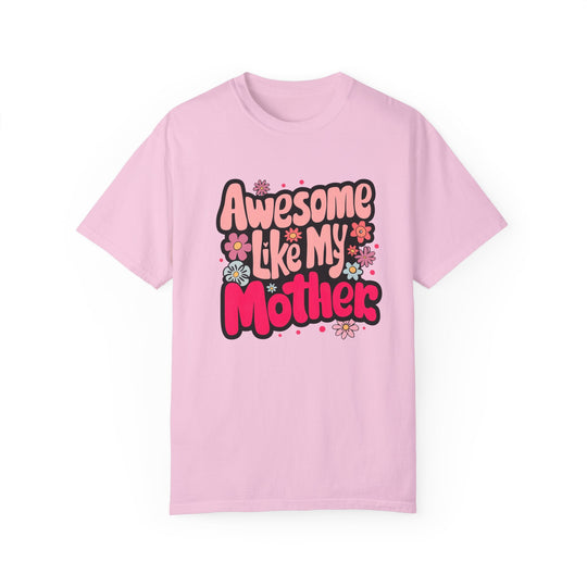 Mother's Day Retro Awesome Like My Mother T-shirt T-Shirt Printify Blossom S