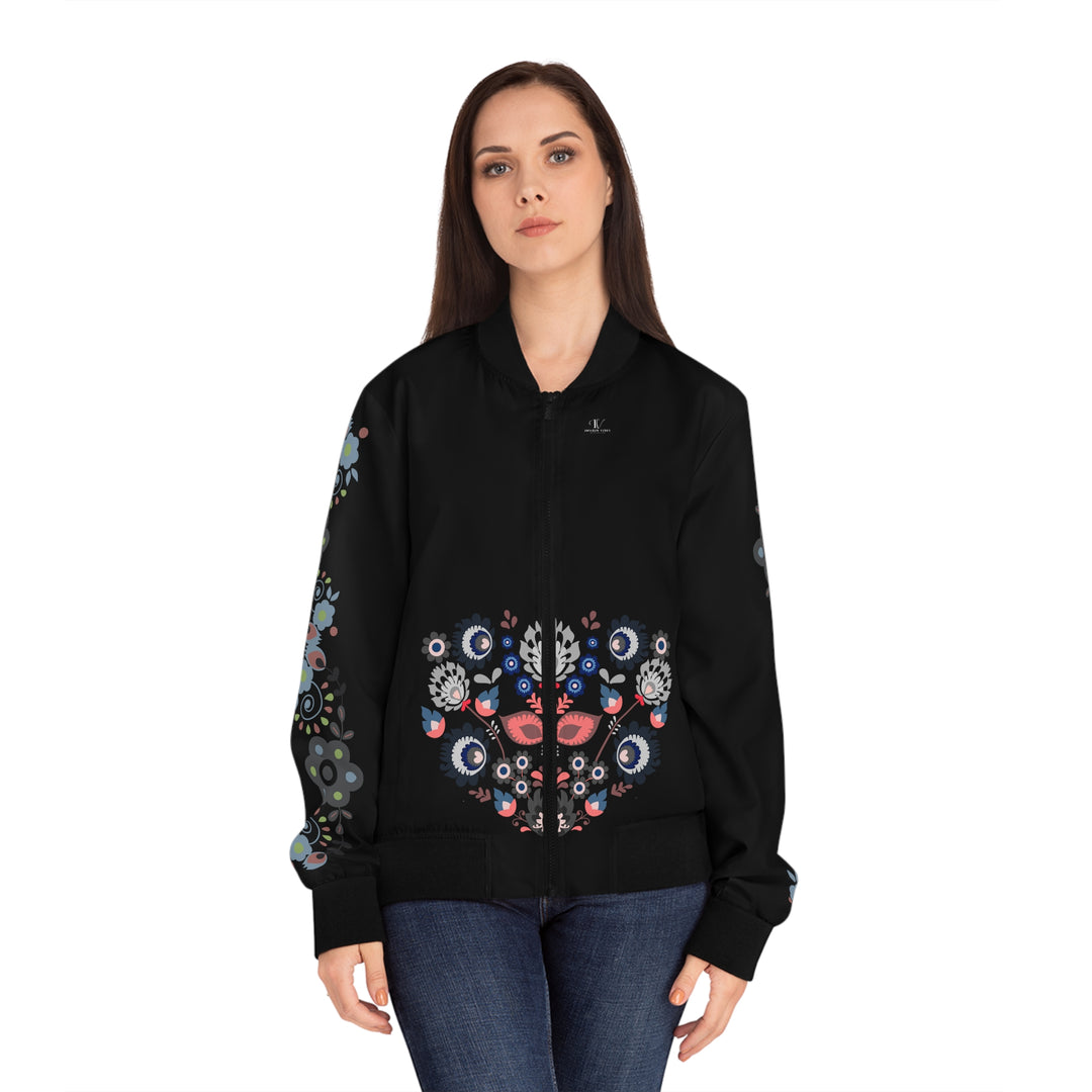 Bohemian Owl Bomber Jacket All Over Prints Printify