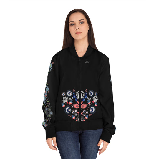 Bohemian Owl Bomber Jacket All Over Prints Printify