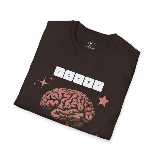 Unisex T-Shirt - AFK Sorry Brain Humorous Gamer Tee T-Shirt Printify