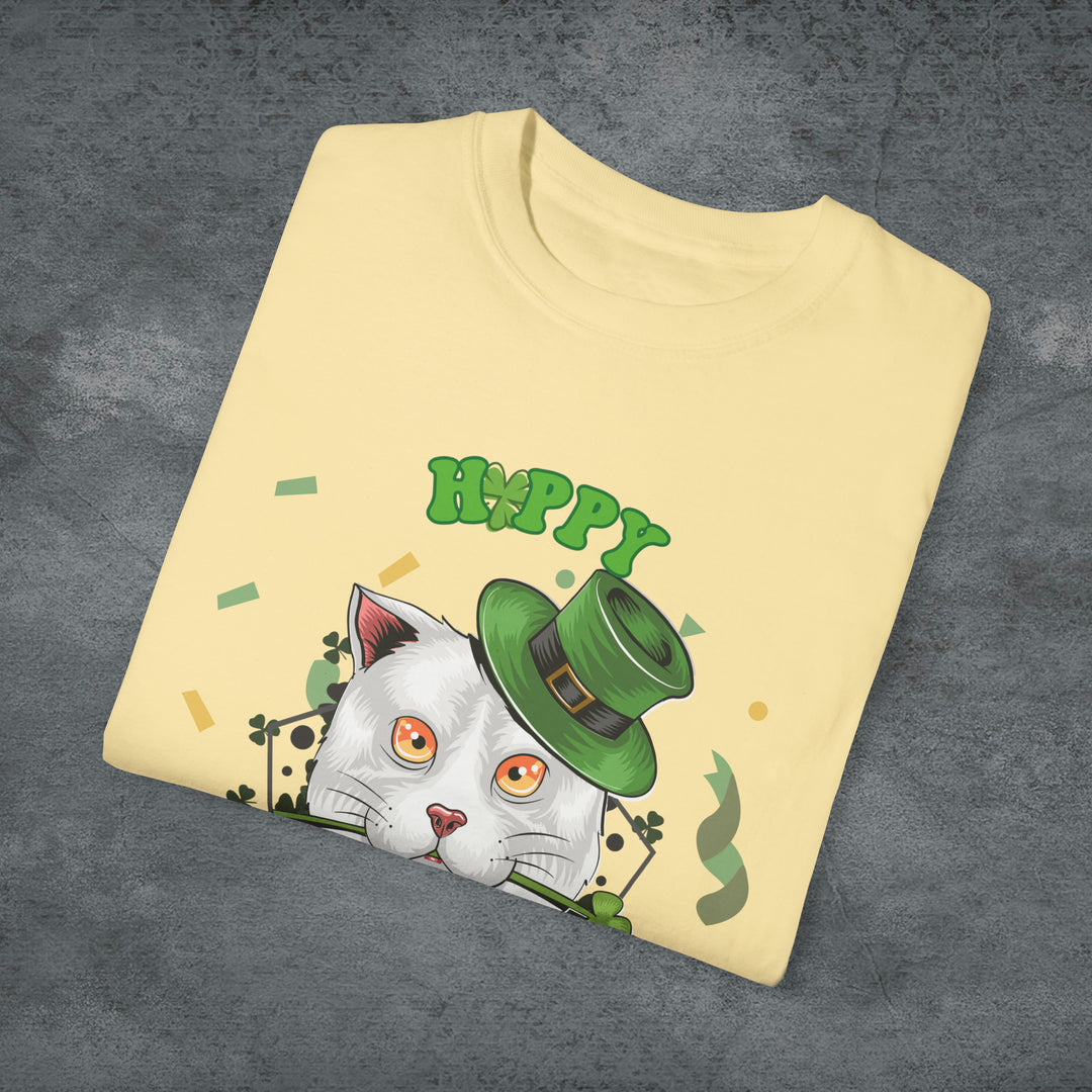Meow-gic! Happy St. Catty's Day T-Shirt by ImaginVibes T-Shirt   