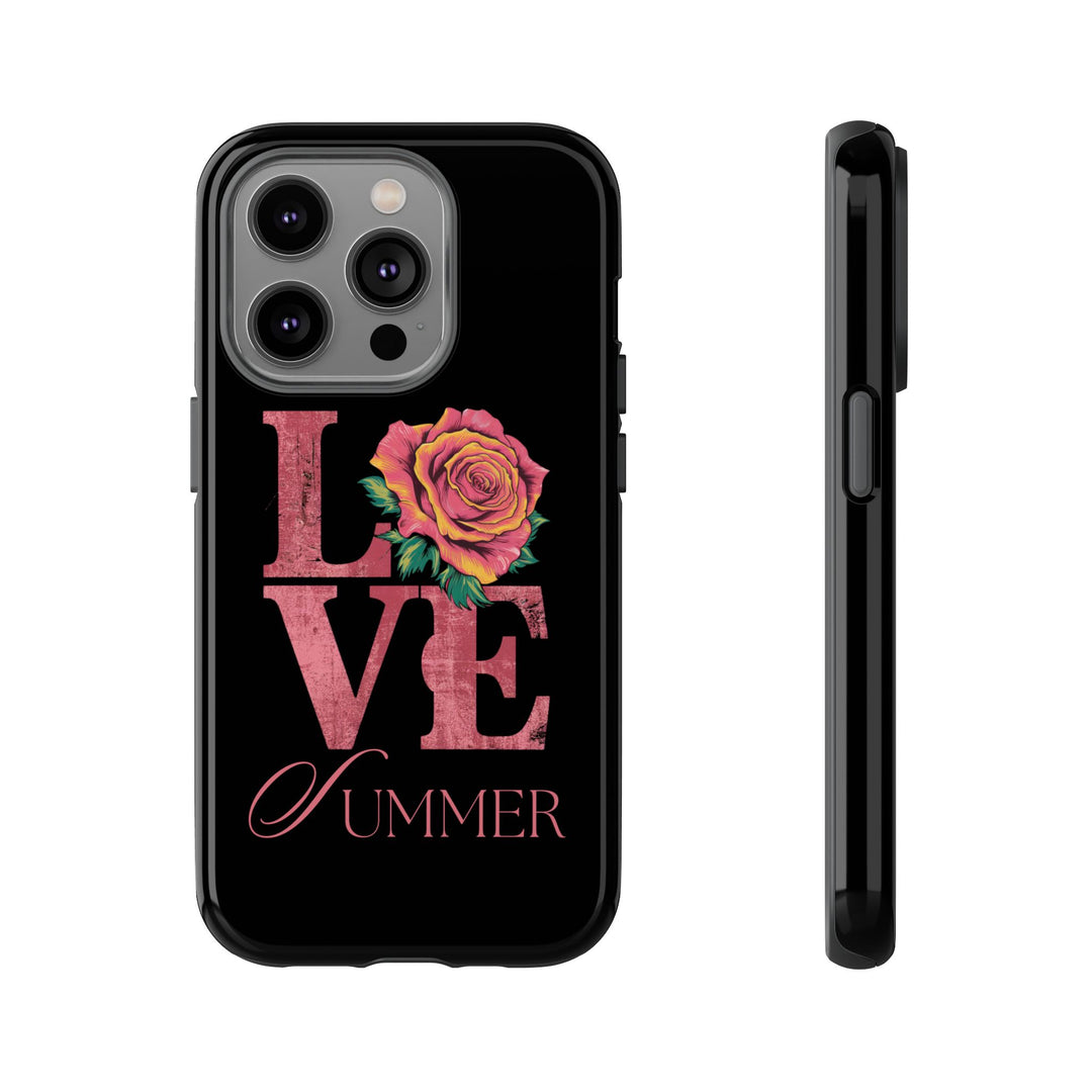 Rose Love Tough Case Phone Case Printify iPhone 14 Pro Glossy