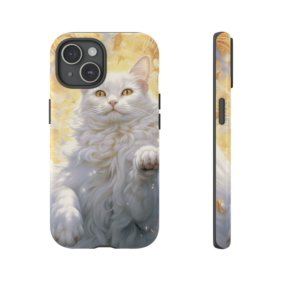 Phone Case - Divine Feline Cat Phone Case Printify iPhone 15 Glossy