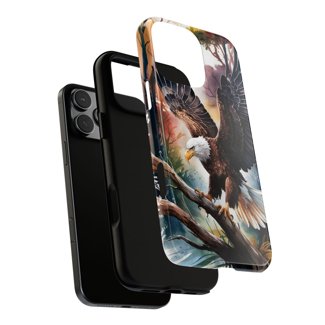 Eagle Tough Cases - Majestic Bald Eagle Patriotic Phone Case Printify