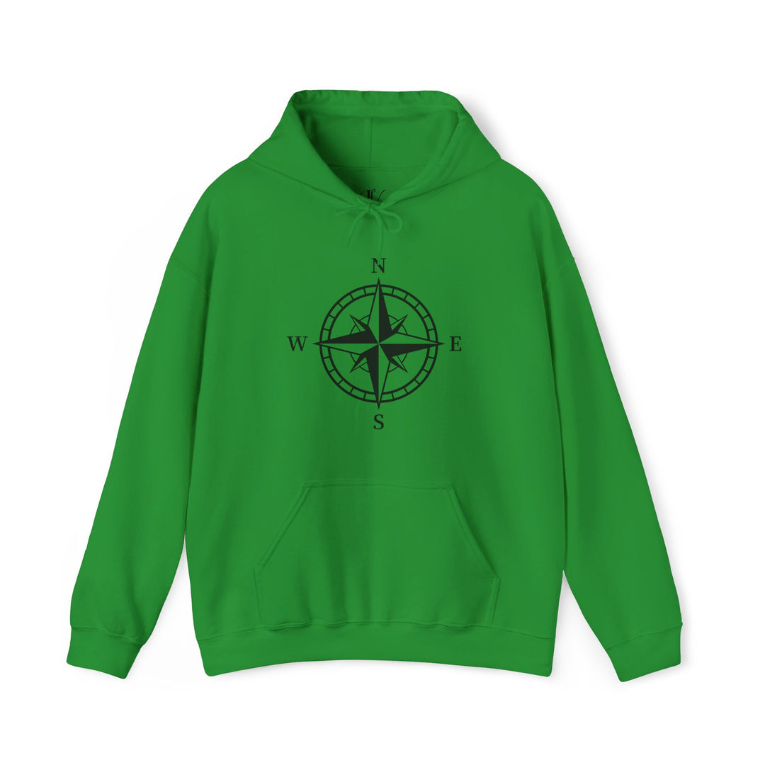 "Explore the World" Adventure Hoodie Hoodie Printify Irish Green S