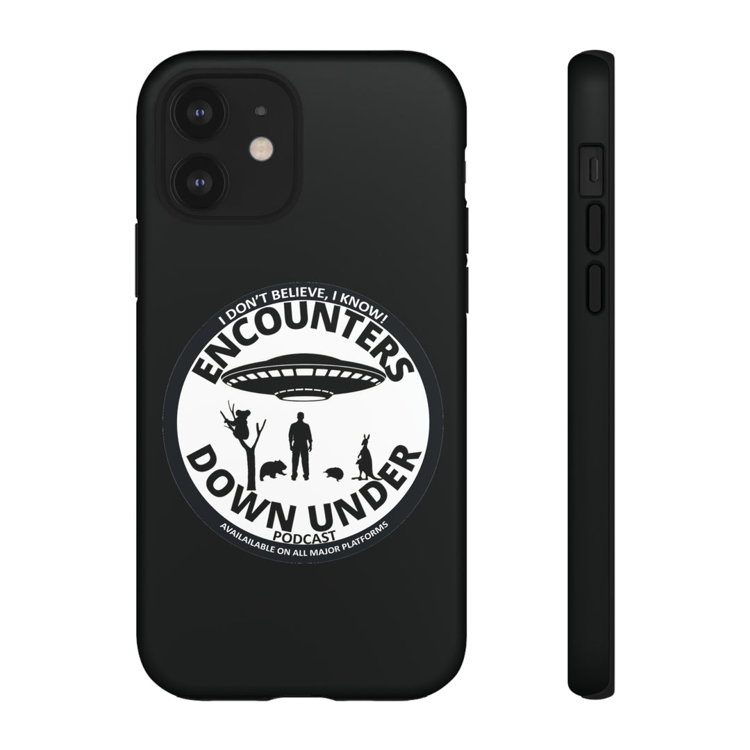 Encounters Down Under Podcast Tough Cases - Protect Your Tech with Podcast Swag Phone Case iPhone 12 Matte 