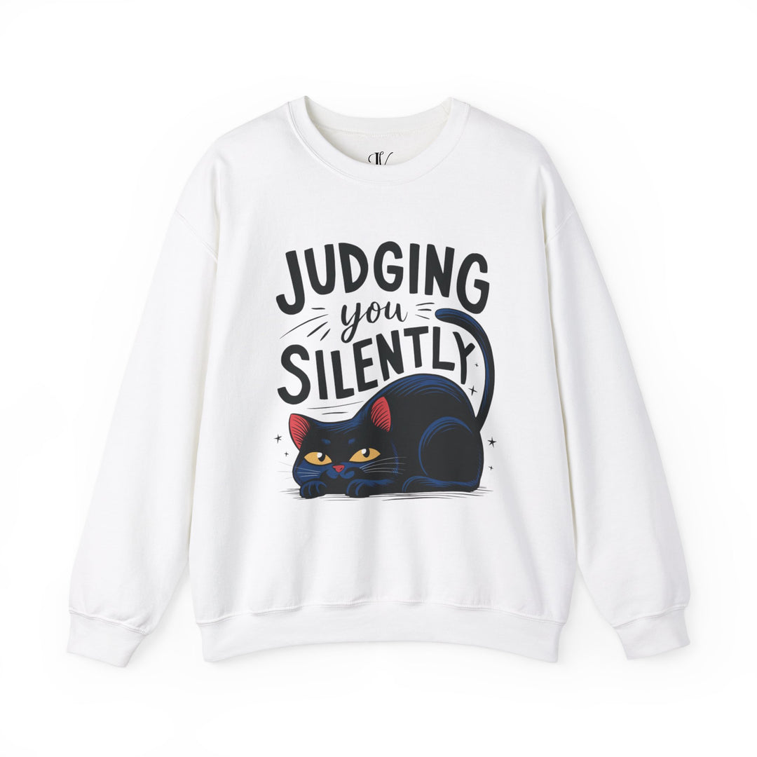 Funny Judging You Silently Cat Sweatshirt