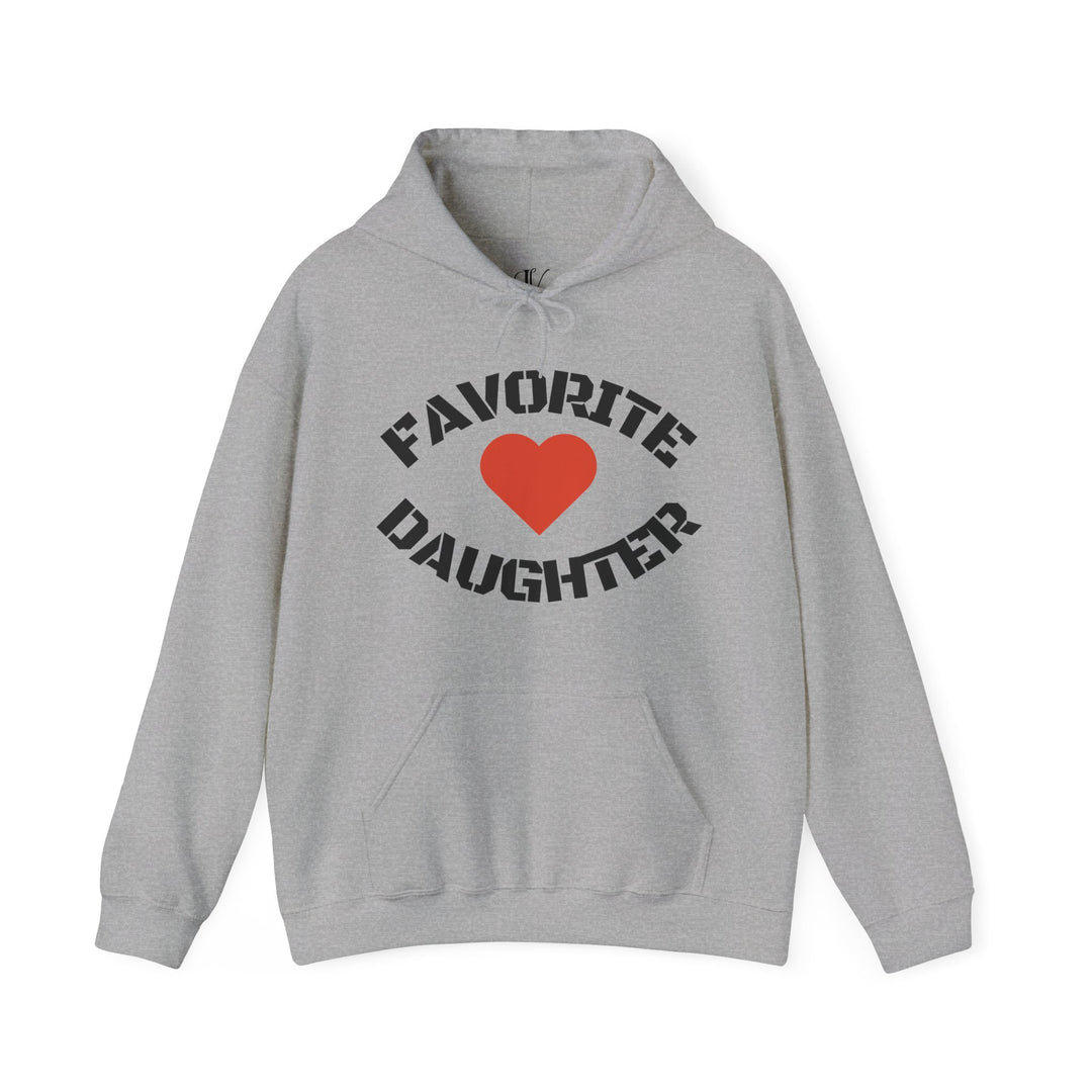 Favorite Daughter Hoodie Hoodie Printify Sport Grey S