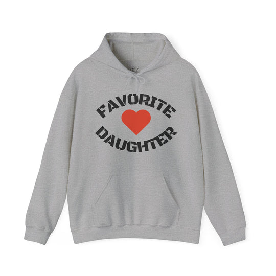 Favorite Daughter Hoodie Hoodie Printify Sport Grey S