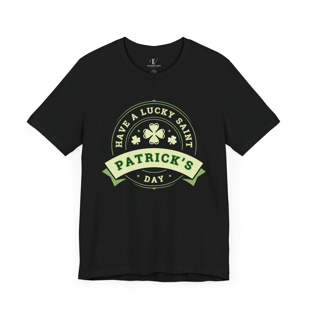 St Patrick's Day Tee T-Shirt Printify Black XS