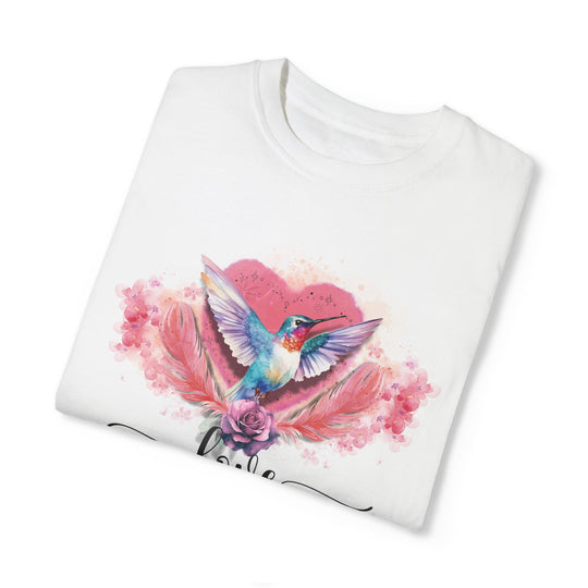 Hummingbird Love T-shirt T-Shirt Printify