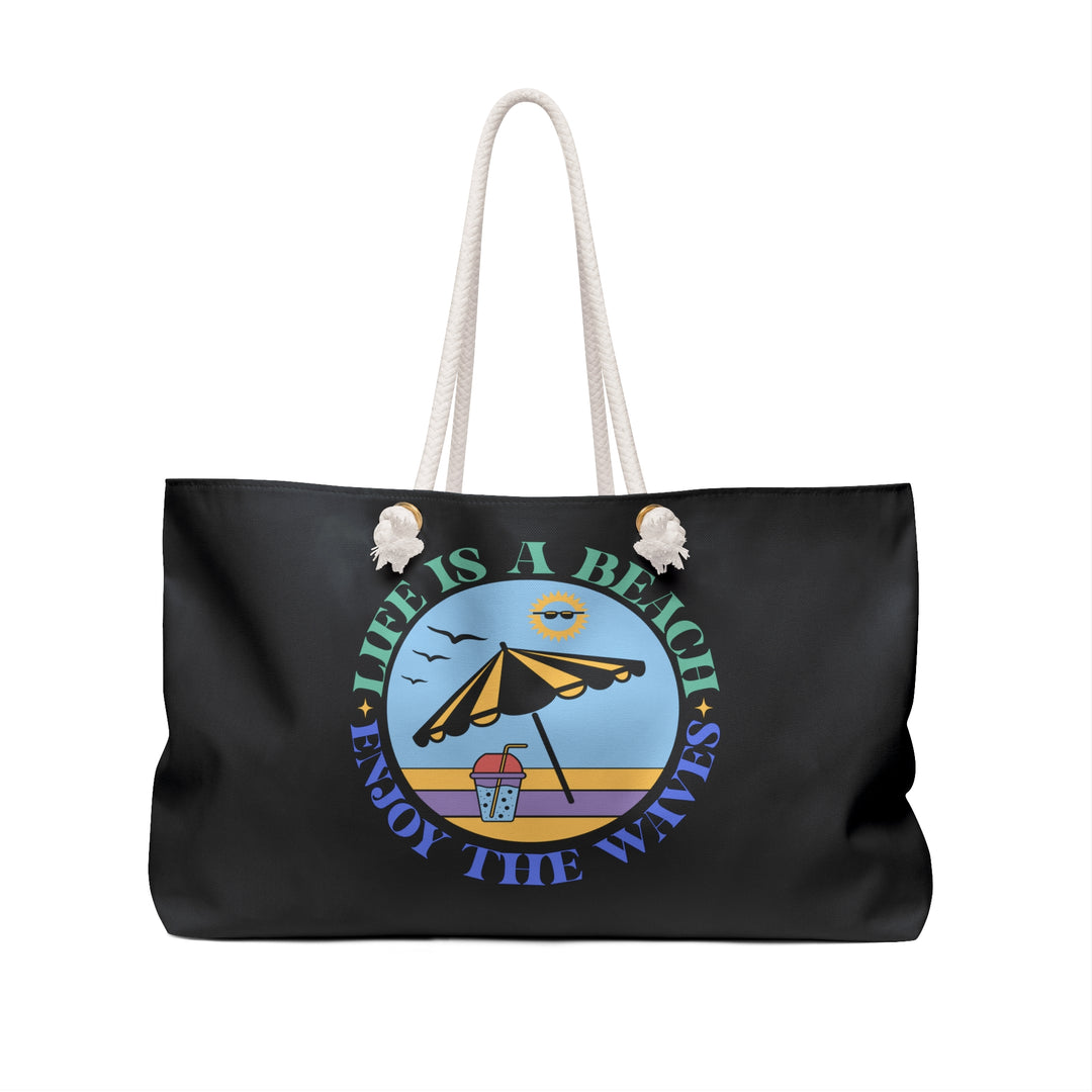 Tote Bag Playful and Summery Retro-Inspired Beach Bags Printify