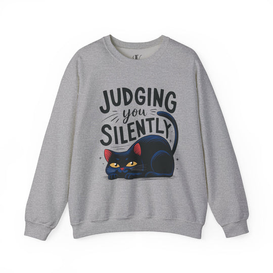 Funny Judging You Silently Cat Sweatshirt