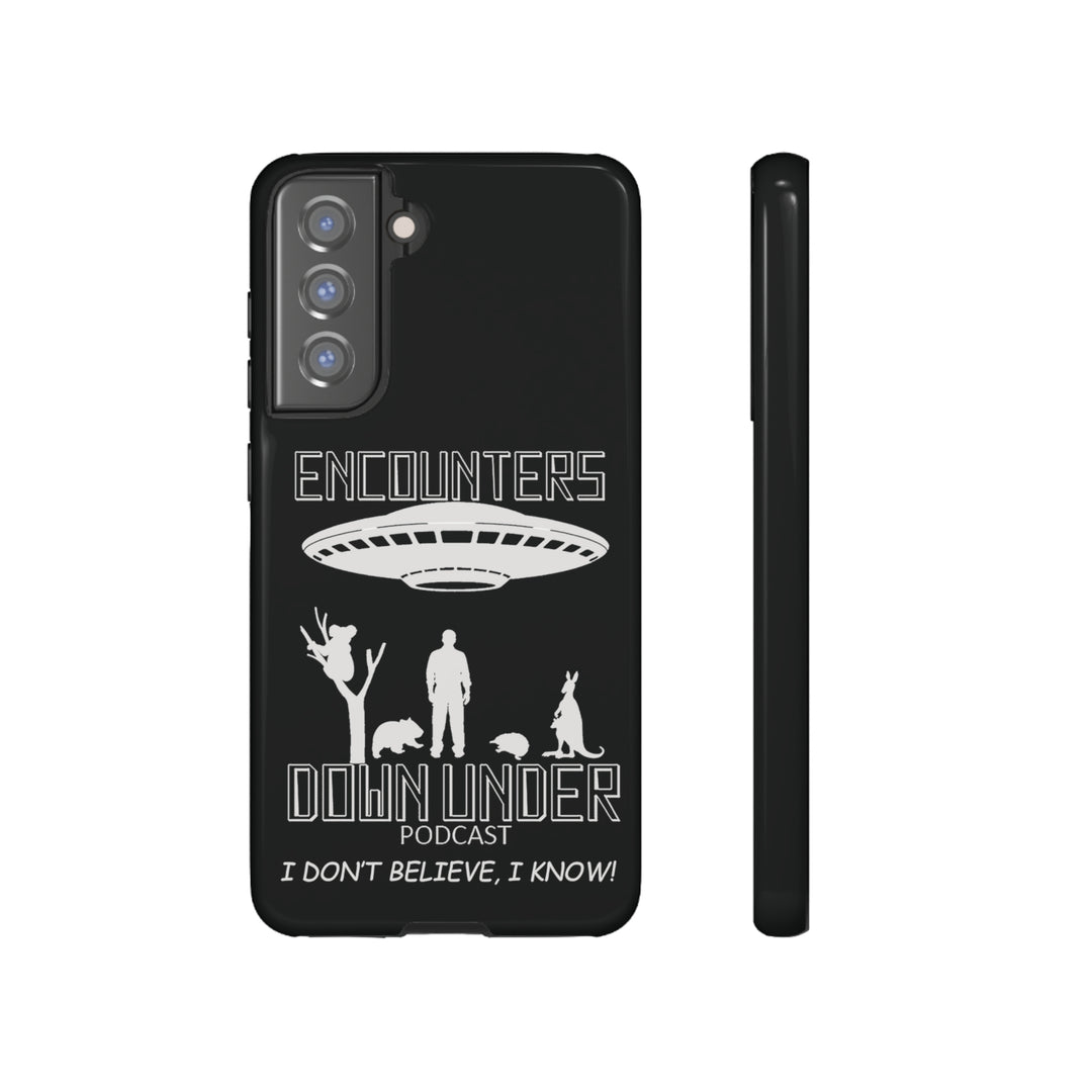 Encounters Down Under Podcast Tough Cases - Protect Your Tech Phone Case Samsung Galaxy S21 FE Glossy 