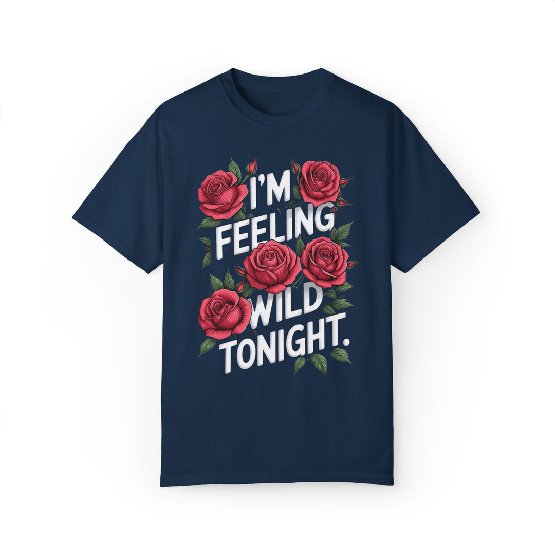 Wild Tonight T-Shirt T-Shirt Printify True Navy S