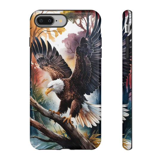 Eagle Tough Cases - Majestic Bald Eagle Patriotic Phone Case Printify