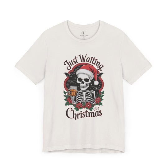 Holiday Skeleton Santa Tee