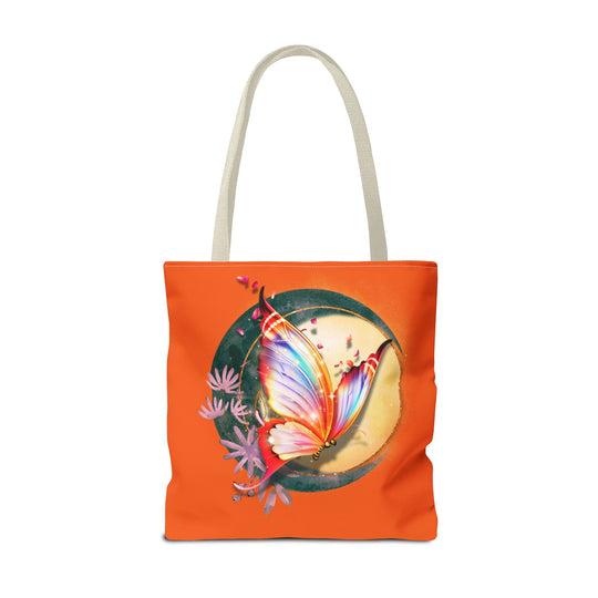 Butterfly Tote Bag - Nature-Inspired Bags Printify 18" × 18'' Beige