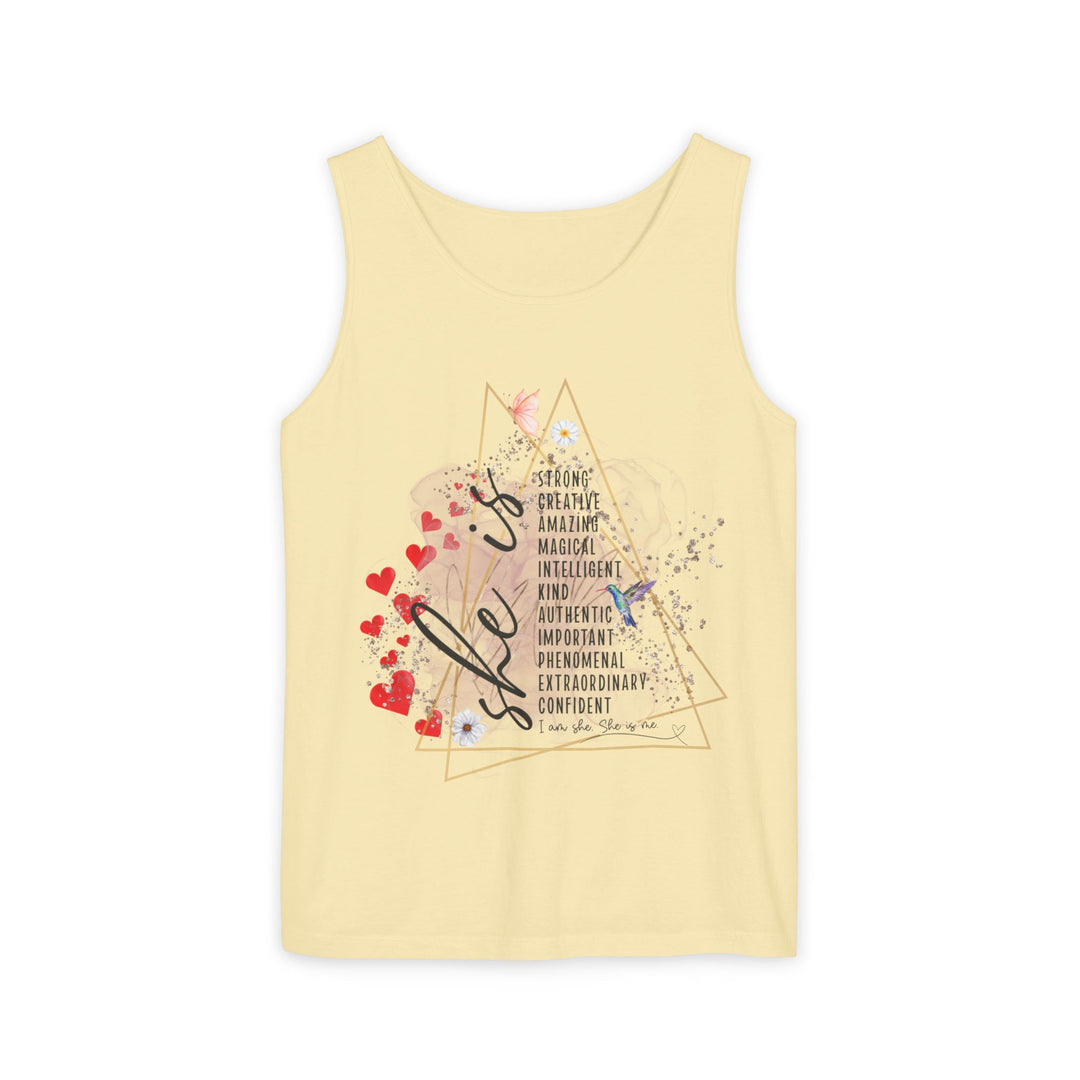 Empowering Self-Love Tank Top Tank Top Printify Butter S